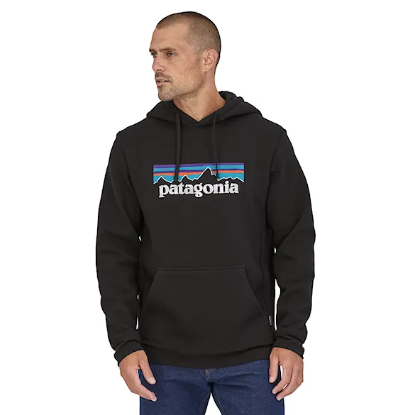 Hoodie Patagonia P-6 Logo Uprisal Hoody black 2025 - 1