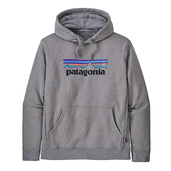 Mikina Patagonia P-6 Logo Uprisal Hoody gravel heather 2025 - 3