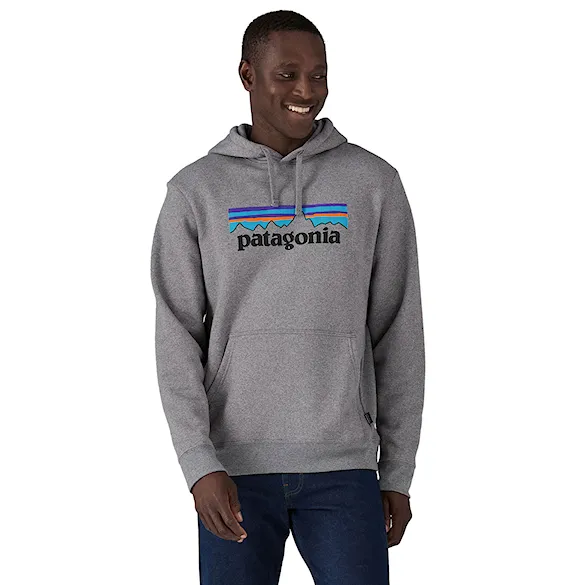 Mikina Patagonia P-6 Logo Uprisal Hoody gravel heather 2025 - 9