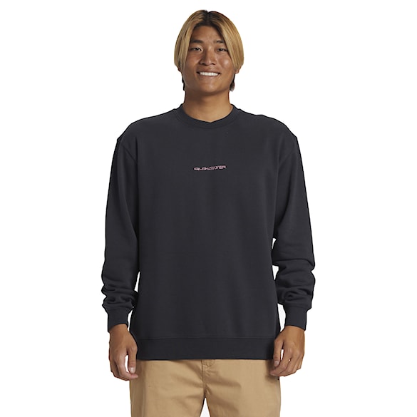 Hoodie Quiksilver Graphic MIX Crew black 2024 - 2