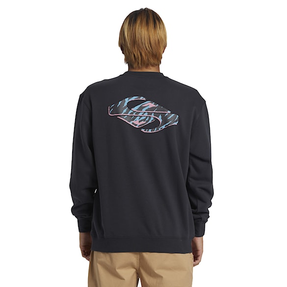 Hoodie Quiksilver Graphic MIX Crew black 2024 - 1