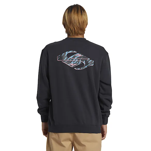 Bluza Quiksilver Graphic MIX Crew black 2024 - 1