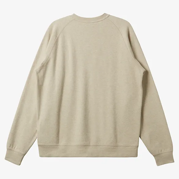 Mikina Quiksilver Raglans LS Knit oyster white heather 2024 - 6