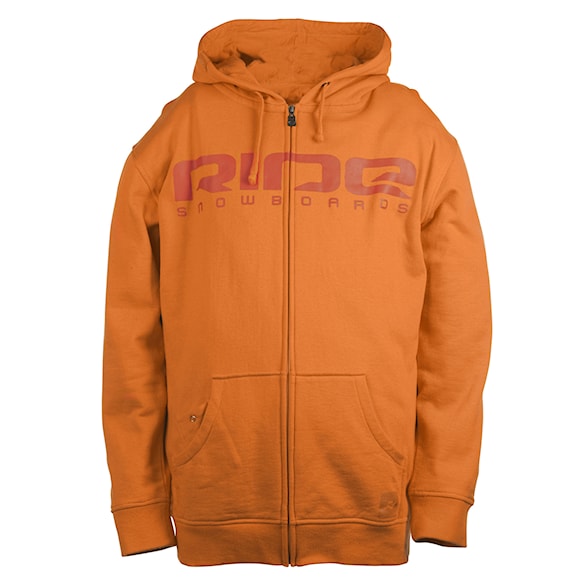 Bike mikina Ride Logo Full Zip tigerdown - 1