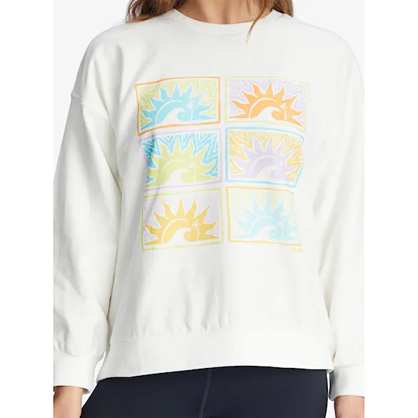 Mikina Roxy Morning Hike F snow white 2023 - 13