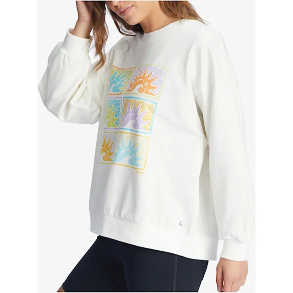 Mikina Roxy Morning Hike F snow white 2023 - 14