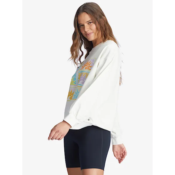 Mikina Roxy Morning Hike F snow white 2023 - 3