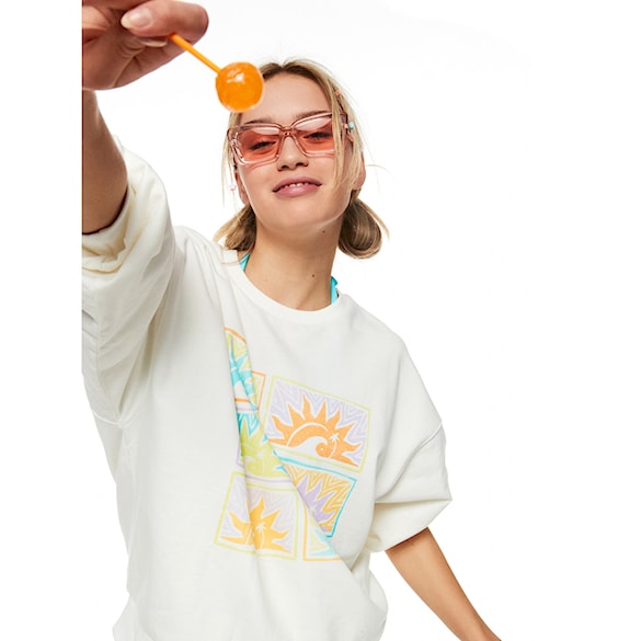 Mikina Roxy Morning Hike F snow white 2023 - 6
