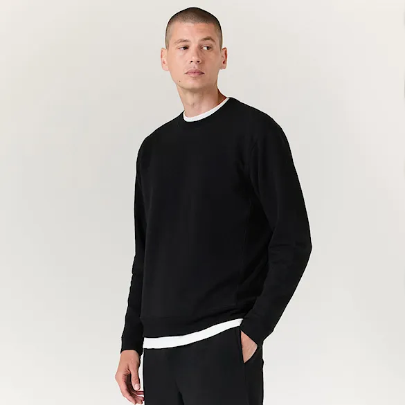 Bluza Stance Aura Crew Sweatshirt black 2025 - 3