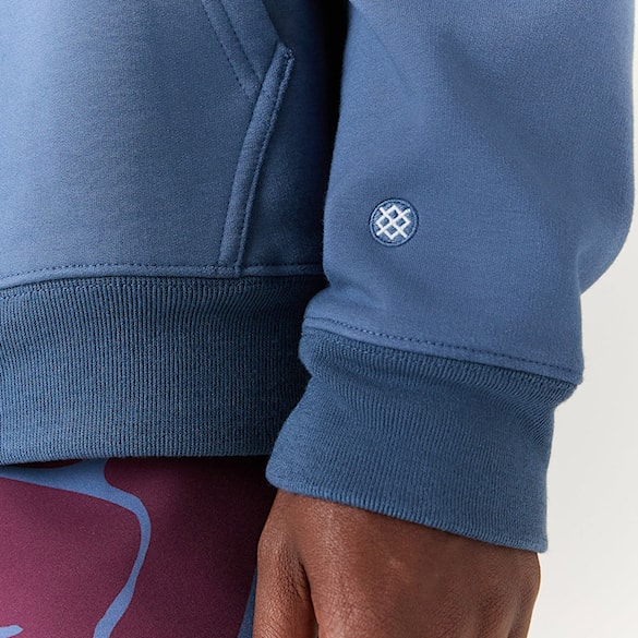 Mikina Stance Aura Hoodie seablue 2025 - 5