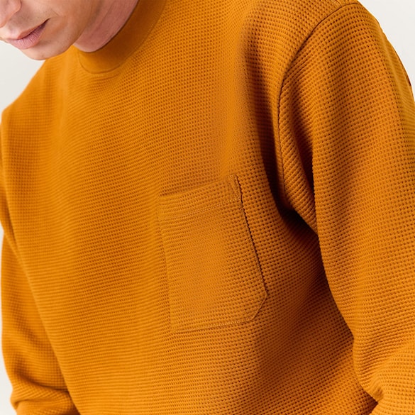 Hoodie Stance Waffle Crewneck spice 2025 - 4