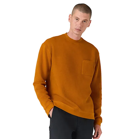 Mikina Stance Waffle Crewneck spice 2025 - 1