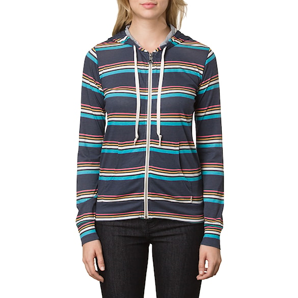 Bike mikina Vans Coasting Stripe Zip Hoody navy 2013 - 1