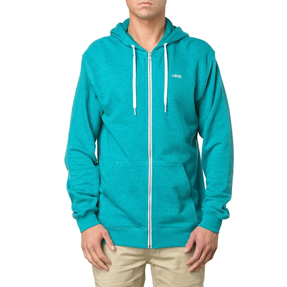 Bike mikina Vans Core Basics Zip Hoodie blue atol/new teal heather 2013 - 1