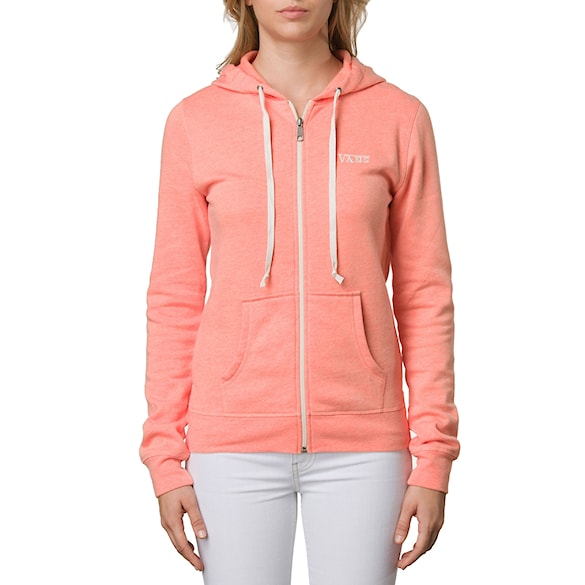 Bike mikina Vans Link Zip-Up Hoodie fusion coral heather 2013 - 1