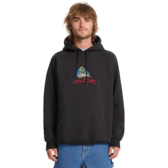 Mikina Volcom FA JJ Villard PO black 2025 - 2