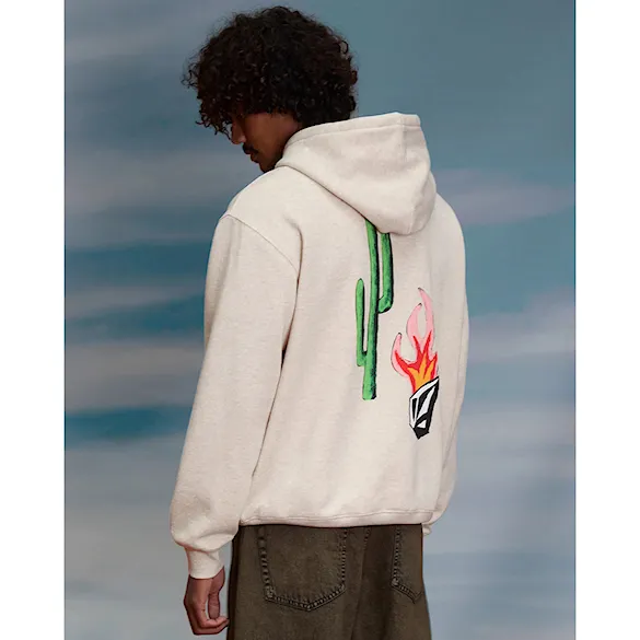 Hoodie Volcom FA Mickey Mason PO dust heather 2026 - 10