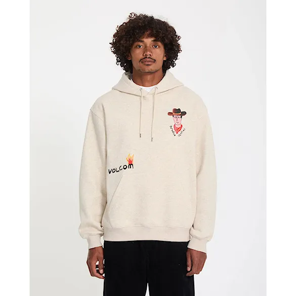 Hoodie Volcom FA Mickey Mason PO dust heather 2026 - 2