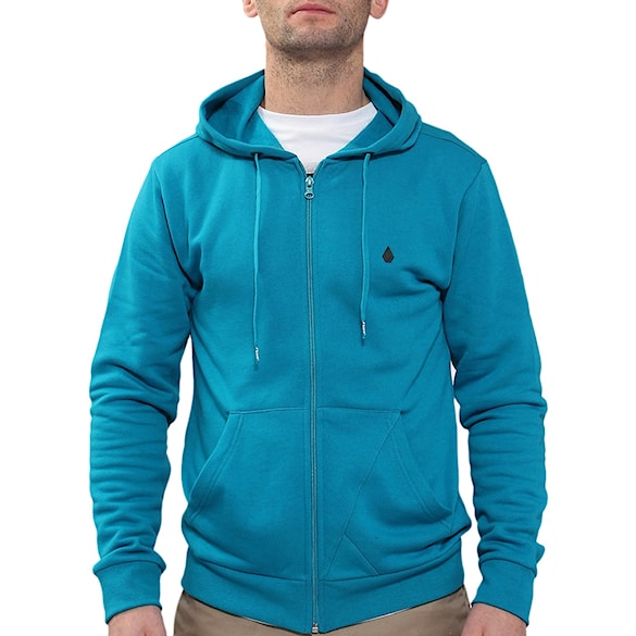 Bike mikina Volcom Icon Slim Zip bright turquoise 2012 - 1