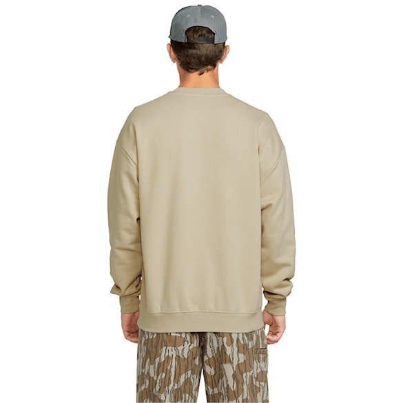 Mikina Volcom Operators Crew light khaki 2025 - 2