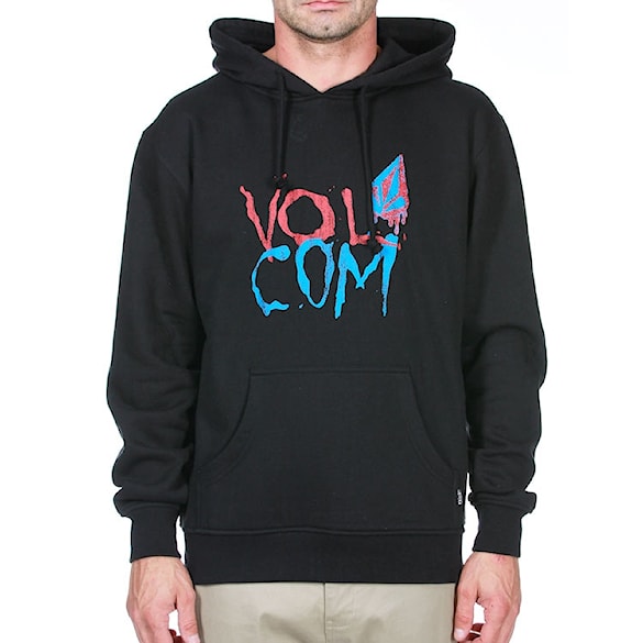 Bike mikina Volcom Splat Stack Pul. black 2012 - 1