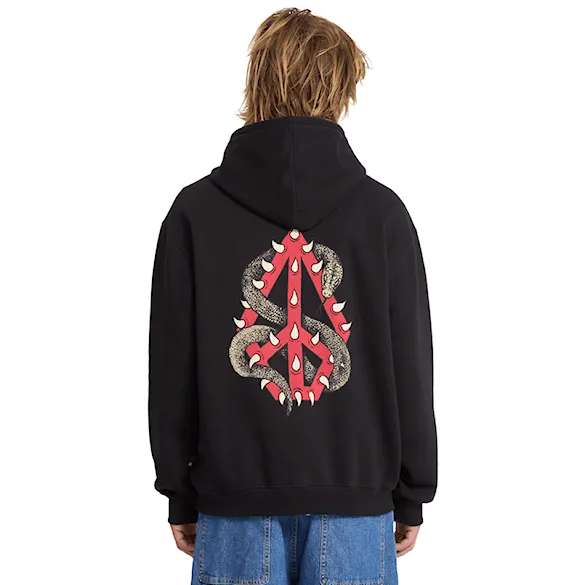 Hoodie Volcom Watanite PO black 2025 - 1