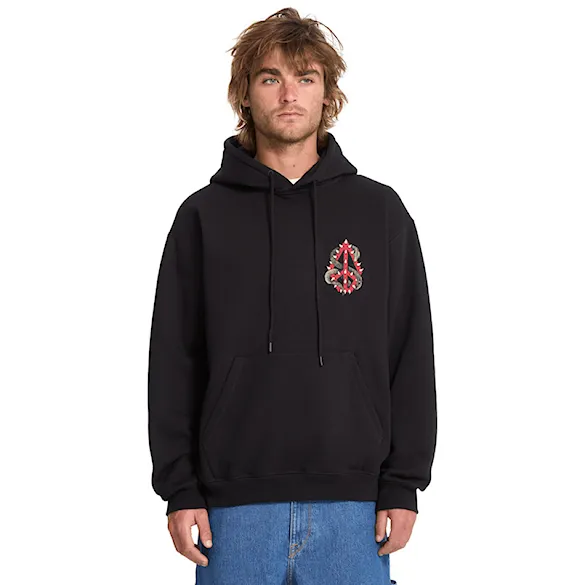 Hoodie Volcom Watanite PO black 2025 - 2