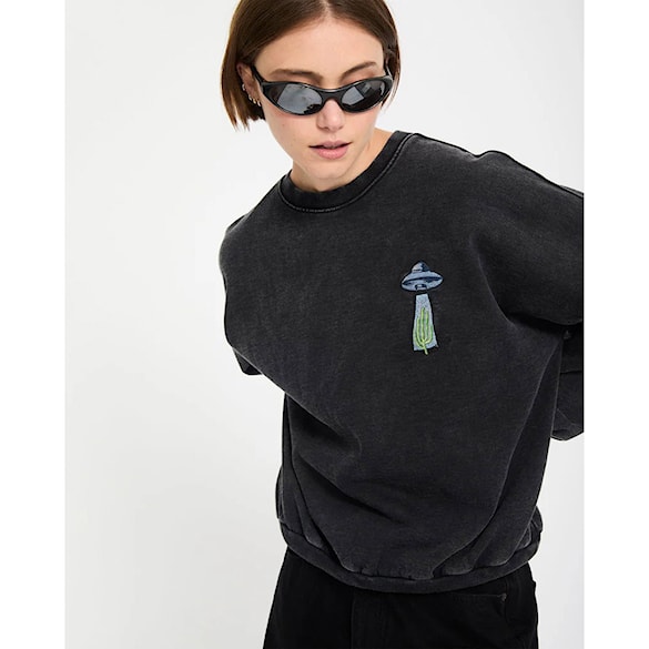 Bluza Volcom Wms FA Mickey Mason Crew vintage black 2026 - 11