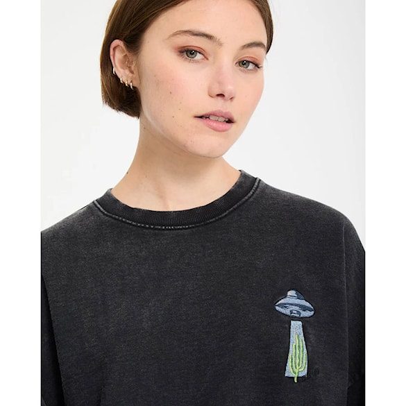 Bluza Volcom Wms FA Mickey Mason Crew vintage black 2026 - 5