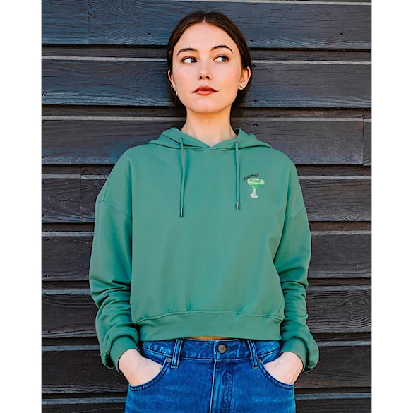 Hoodie Volcom Wms FA Mickey Mason Po evergreen 2026 - 11