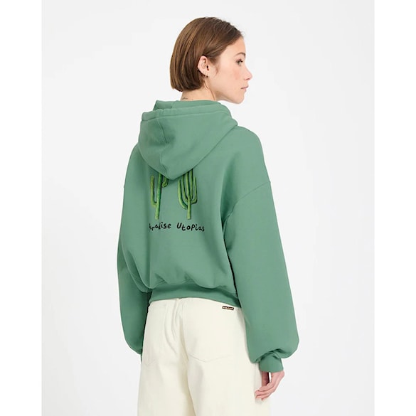 Hoodie Volcom Wms FA Mickey Mason Po evergreen 2026 - 4