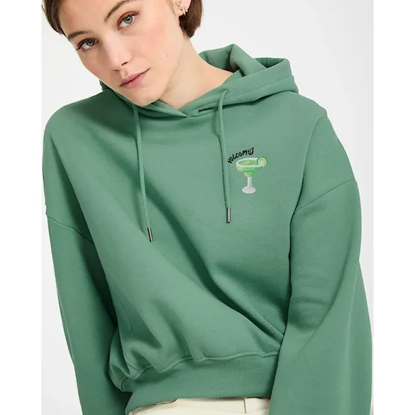 Mikina Volcom Wms FA Mickey Mason Po evergreen 2026 - 6