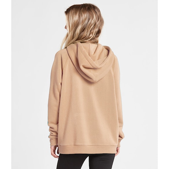 Mikina Volcom Wms Iconic Stone Hoodie hazelnut 2022 - 2