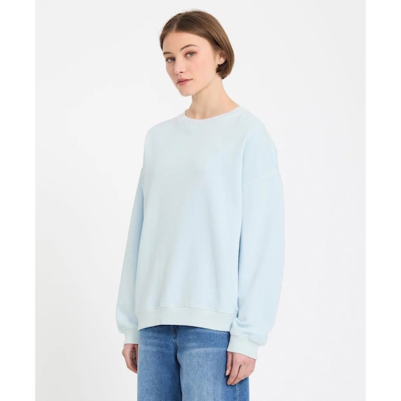 Mikina Volcom Wms Stone Soft Crew light blue acid 2026 - 4