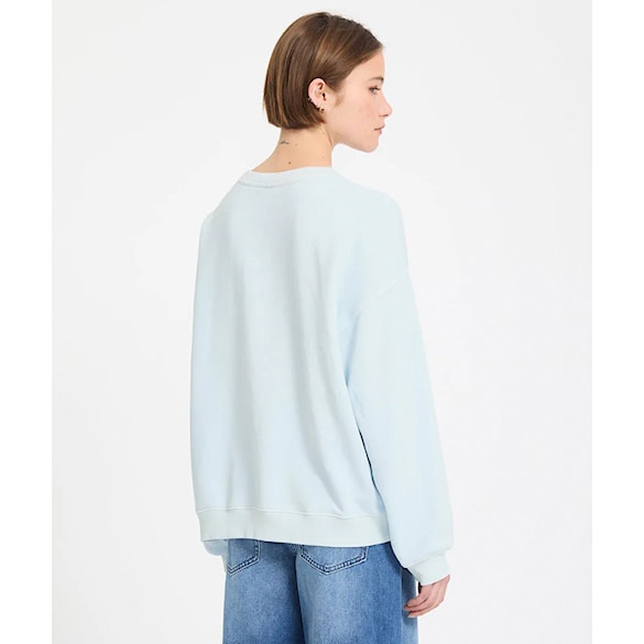 Mikina Volcom Wms Stone Soft Crew light blue acid 2026 - 5