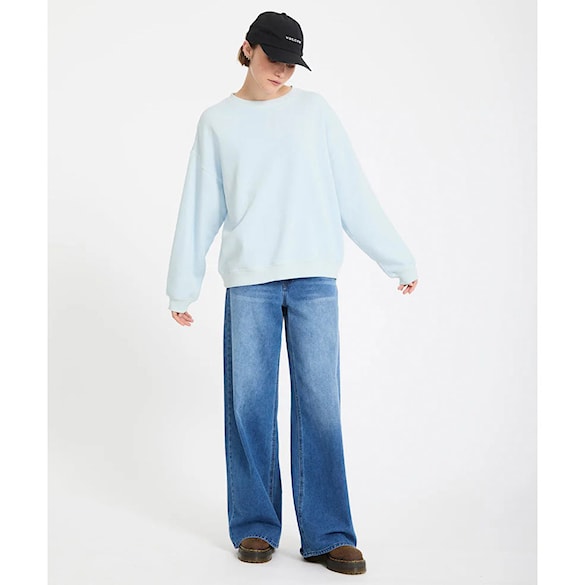 Mikina Volcom Wms Stone Soft Crew light blue acid 2026 - 6