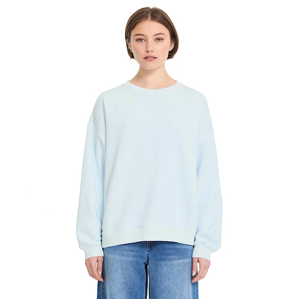 Mikina Volcom Wms Stone Soft Crew light blue acid 2026 - 1