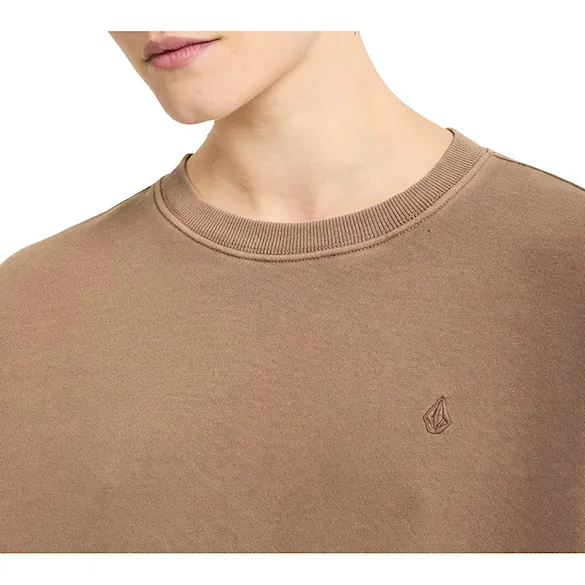 Mikina Volcom Wms Stone Soft Crew pale khaki 2026 - 3