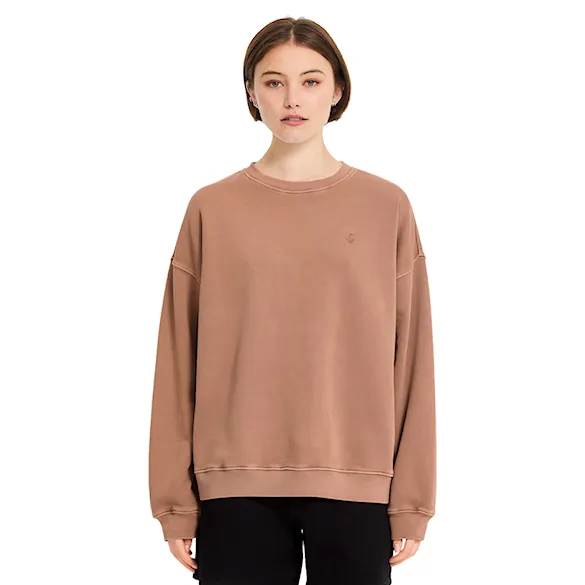 Mikina Volcom Wms Stone Soft Crew pale khaki 2026 - 1