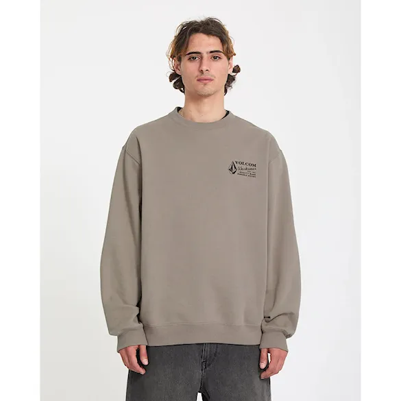 Hoodie Volcom Workwear Crew brindle 2026 - 2