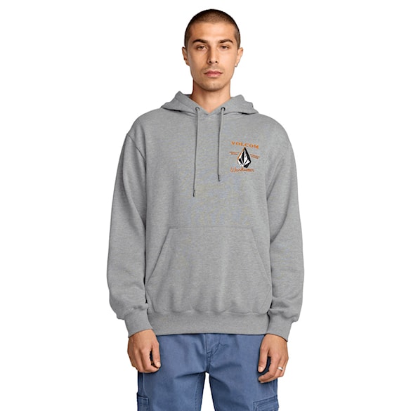 Mikina Volcom Workwear PO heather grey 2025 - 2