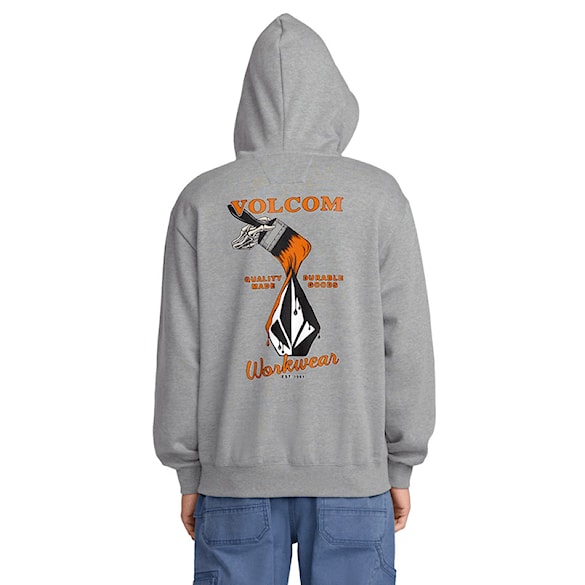 Mikina Volcom Workwear PO heather grey 2025 - 1