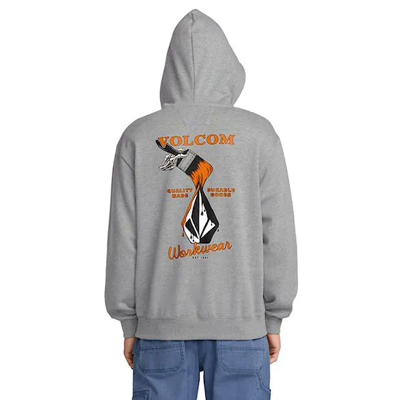 Hoodie Volcom Workwear PO heather grey 2025 - 1