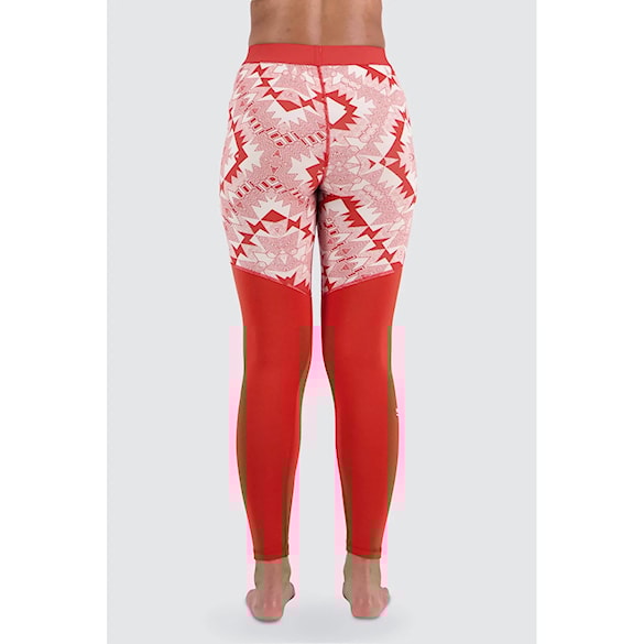 Leggings Mons Royale Wms Cascade Merino Flex 200 Legging retro red nordtek 2023 - 2