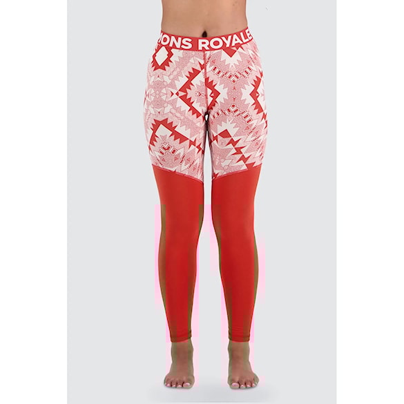 Leggings Mons Royale Wms Cascade Merino Flex 200 Legging retro red nordtek 2023 - 3