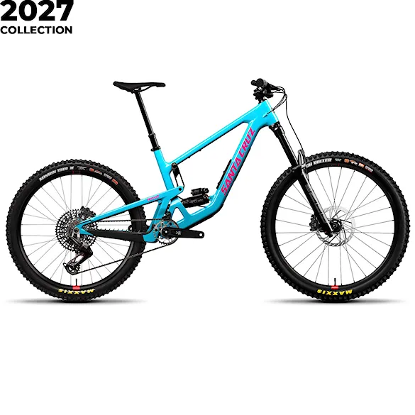 MTB kolo Santa Cruz Nomad CC 90 MX gloss aqua magenta 2027 - 1