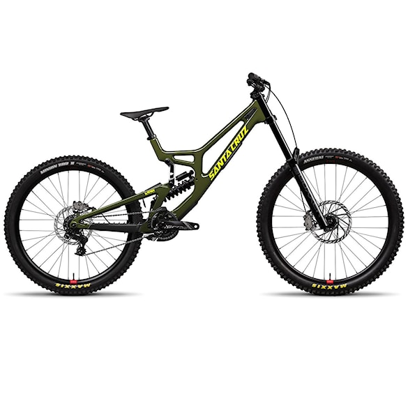 Rower MTB Santa Cruz V10 CC DH S MX gloss kelp green 2026 - 1