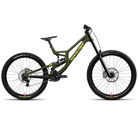 Rower MTB Santa Cruz V10 CC DH S MX gloss kelp green 2026 - 1