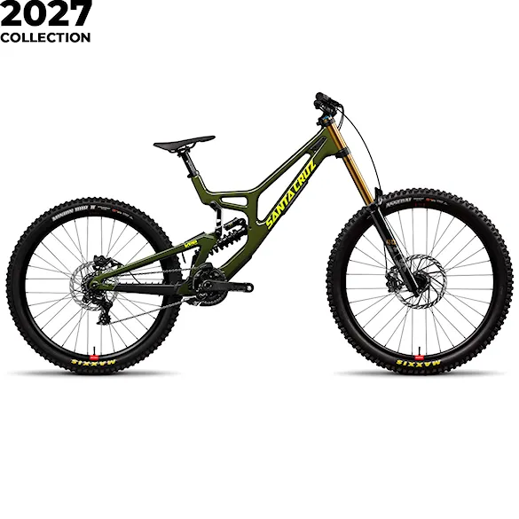 MTB – Mountain Bike Santa Cruz V10 CC Dh X01 MX gloss kelp green 2027 - 1