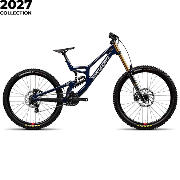 Rower MTB Santa Cruz V10 CC Dh X01 MX gloss liquid blue 2027 - 1